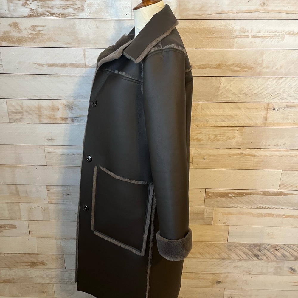 Anthropologie size XS Kerry faux fur coat - Picture 6 of 11